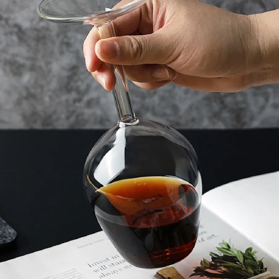 Bicchiere da Cocktail Rovesciato 380ml — Vetro Borosilicato per Liquori e Aperitivi