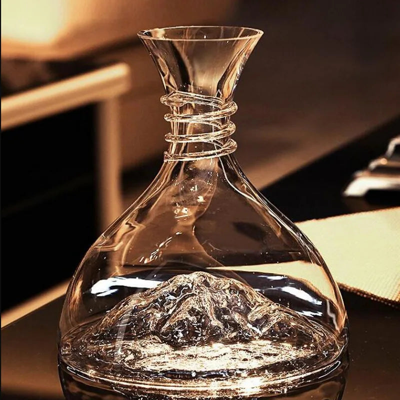 Grande Caraffa Decanter per Vino Rosso da 1,8L — Cristallo Certificato FCM