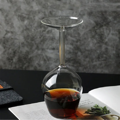 Bicchiere da Cocktail Rovesciato 380ml — Vetro Borosilicato per Liquori e Aperitivi