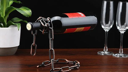 Portabottiglie da Vino Elegante — Espositore di Design per Casa e Home Bar