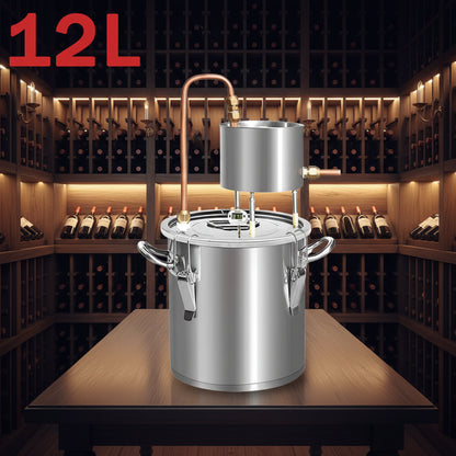 Distillatore in Rame per Idrolati e Distillati – 12L / 20L
