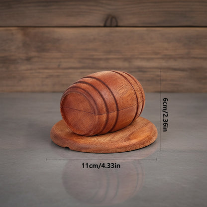 Affumicatore per Whisky e Cocktail | Infusore in Legno a Forma di Botte