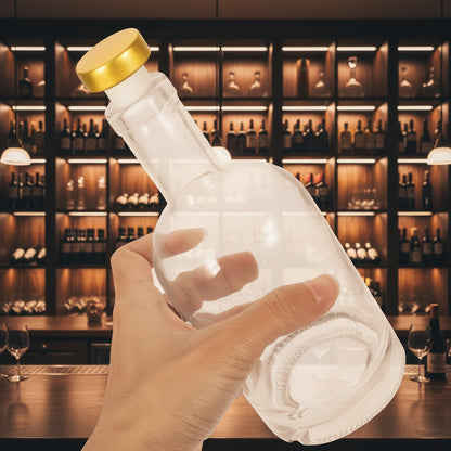 500ml wiederverwendbarer Glasdecanter — 2er-Set für Bar und Zuhause