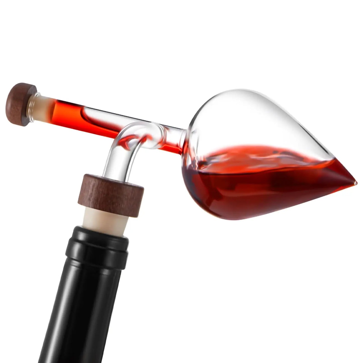 Weinbelüfter und -ausgießer Untior — Italienisches Design für Wein und Whisky