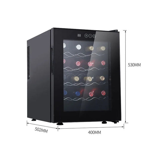 Cantinetta Vino Domestica da 20 Bottiglie in Acciaio Inox — Conservazione Ottimale