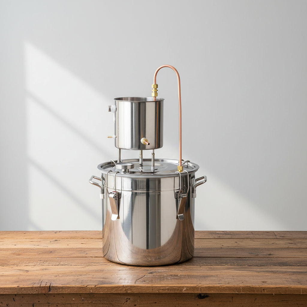 Distillatore in Rame per Idrolati e Distillati – 12L / 20L