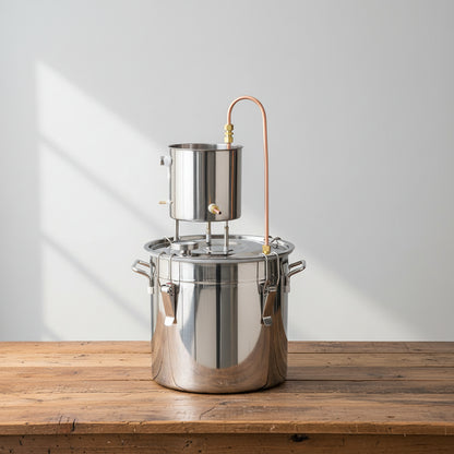 Distillatore in Rame per Idrolati e Distillati – 12L / 20L