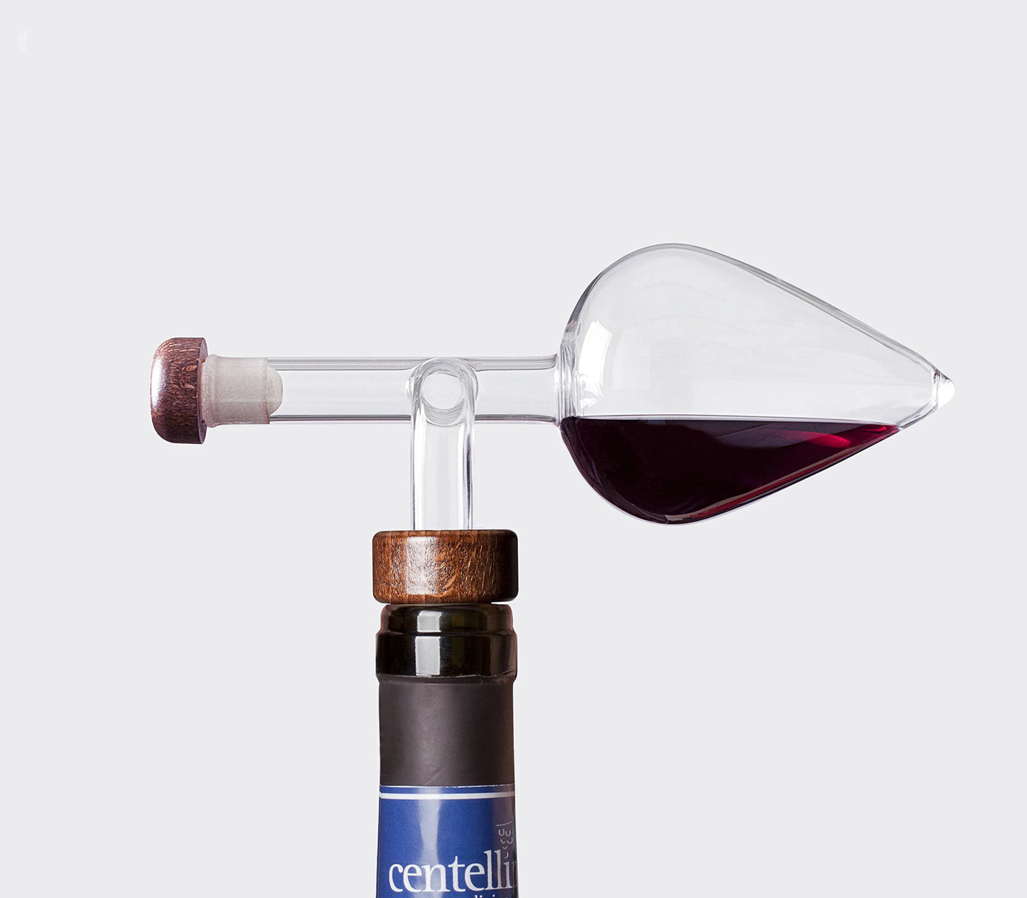 Weinbelüfter und -ausgießer Untior — Italienisches Design für Wein und Whisky