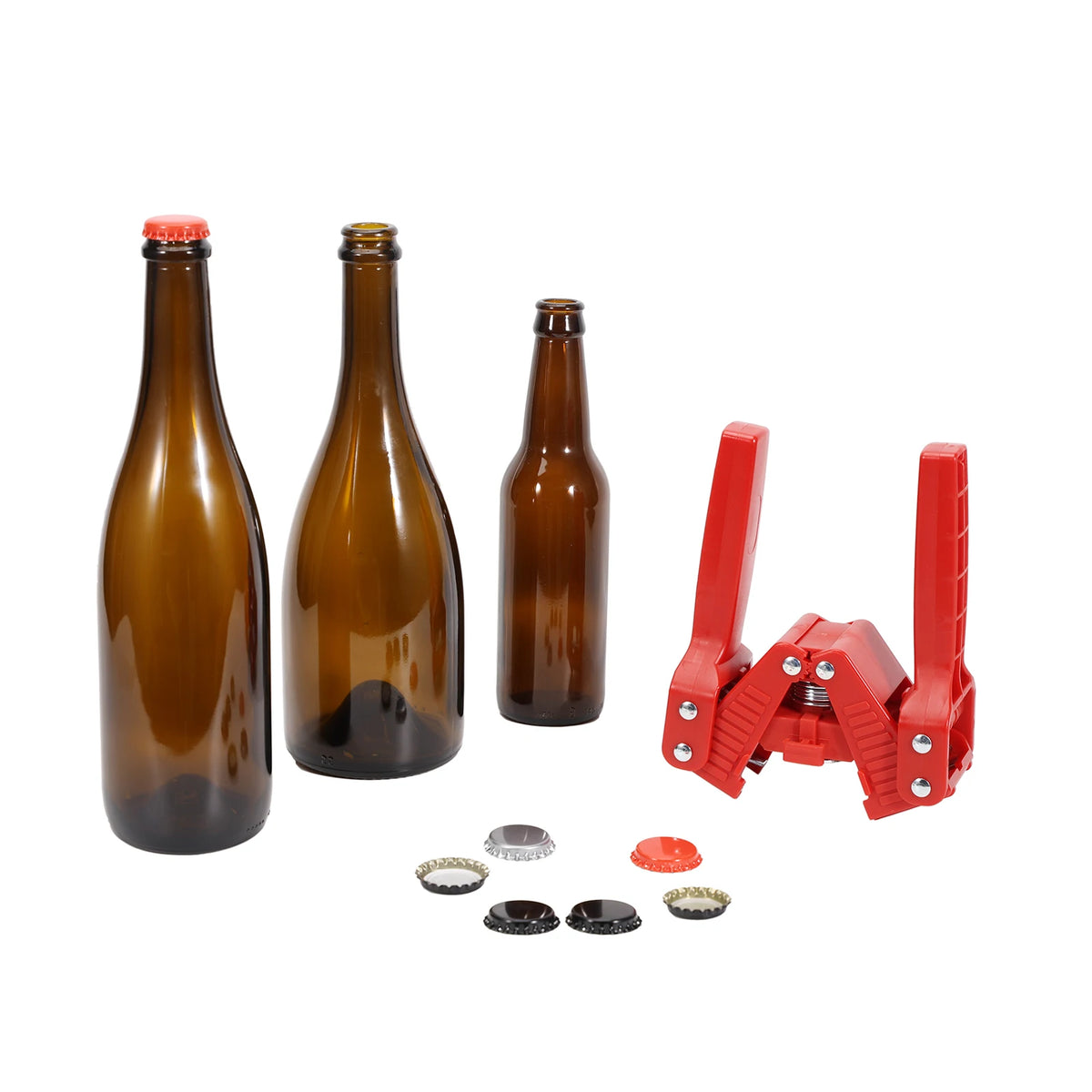 Tappabottiglie Manuale per Capsule Corona 26mm/29mm – Brew Shark
