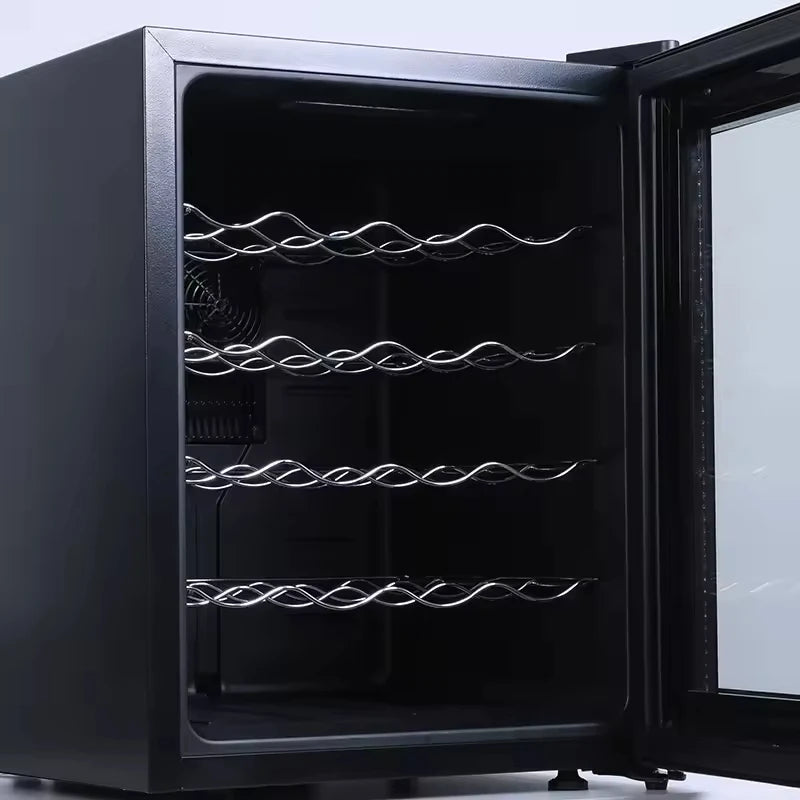 Belüfteter Weinkühlschrank mit Kompressor und Antivibrationssystem — Professionelle Lagerung