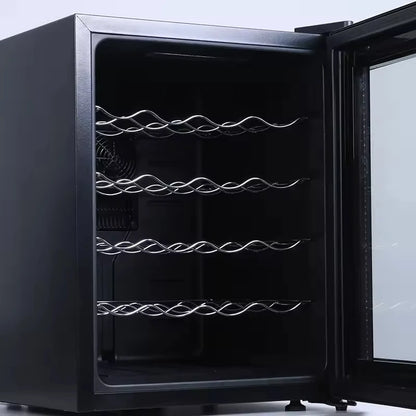 Belüfteter Weinkühlschrank mit Kompressor und Antivibrationssystem — Professionelle Lagerung