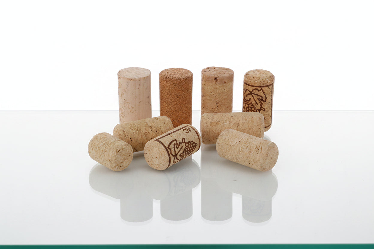 Tappi di Sughero per Bottiglie — Chiusura Naturale per Vino e Liquori