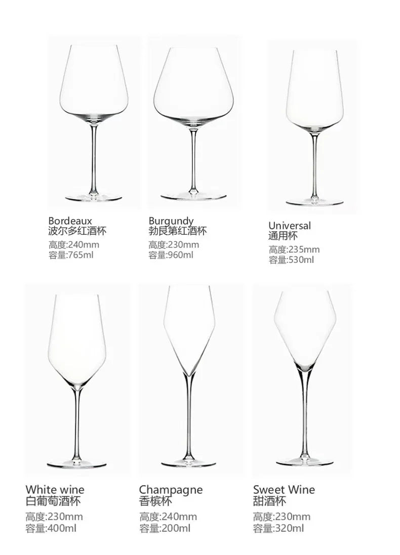 Calice da vino stile Bordeaux