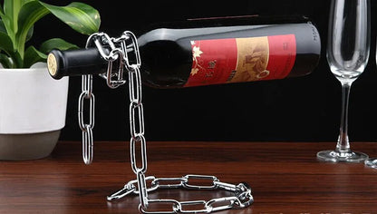 Portabottiglie da Vino Elegante — Espositore di Design per Casa e Home Bar
