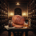 Affumicatore per Whisky e Cocktail | Infusore in Legno a Forma di Botte