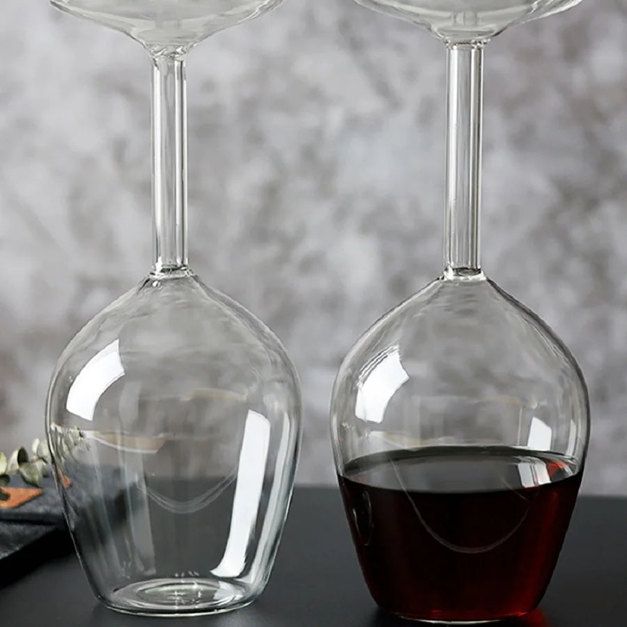 Bicchiere da Cocktail Rovesciato 380ml — Vetro Borosilicato per Liquori e Aperitivi