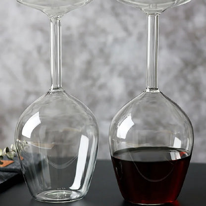 Bicchiere da Cocktail Rovesciato 380ml — Vetro Borosilicato per Liquori e Aperitivi