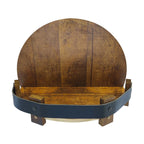 Portabottiglie da parete in legno