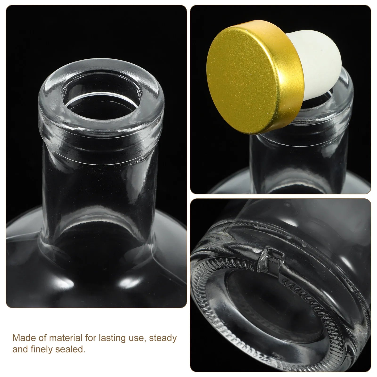 bottiglie in vetro(500ml)