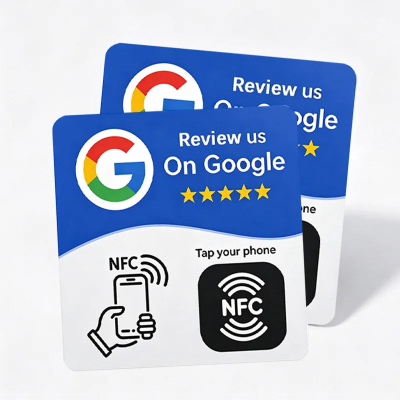 Card NFC programmabile per recensioni Google