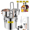 Distillatore per Alcolici in Acciaio Inox – 12L, 20L, 30L, 50L | Alambicco Artigianale per Whisky, Brandy e Vodka