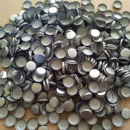 Capsule Corona per Bottiglie di Birra – Set 100 pz con Assorbimento dell'Ossigeno