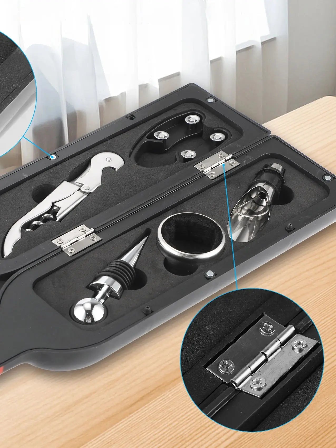Geschenkset mit Weinaccessoires — Komplettset für Liebhaber