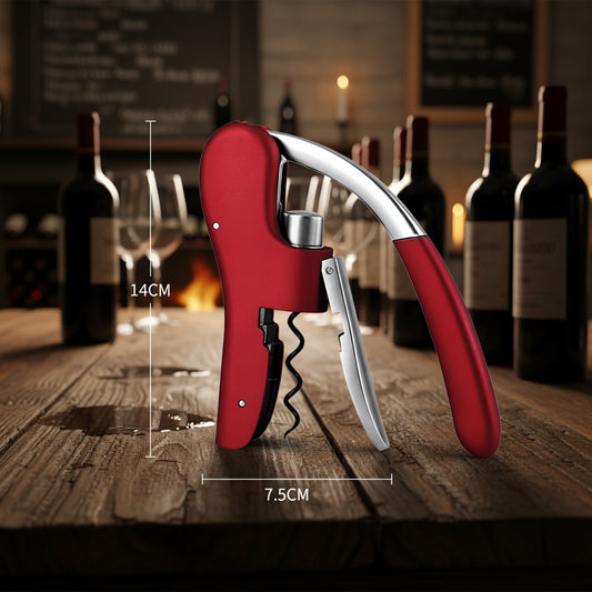 Apribottiglie a Leva per Vino — Estrattore di Tappi ad Alta Precisione