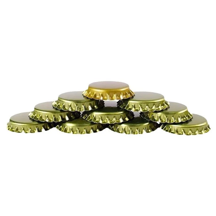 Capsule Corona per Bottiglie di Birra – Set 100 pz con Assorbimento dell'Ossigeno