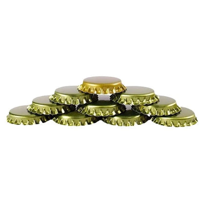 Capsule Corona per Bottiglie di Birra – Set 100 pz con Assorbimento dell'Ossigeno