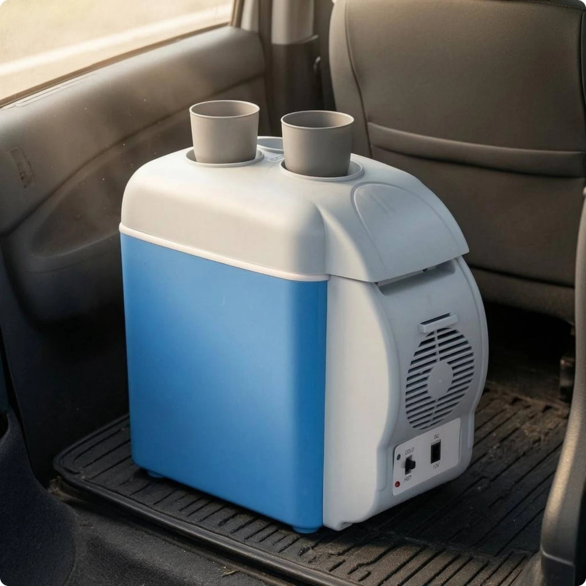 Mini Frigo Portatile 7,5L – 12V/220V per Auto, Ufficio e Degustazioni