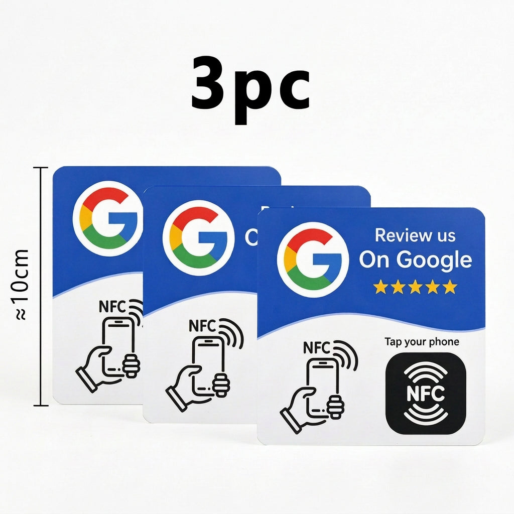 Card NFC programmabile per recensioni Google
