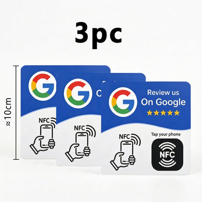 Card NFC programmabile per recensioni Google