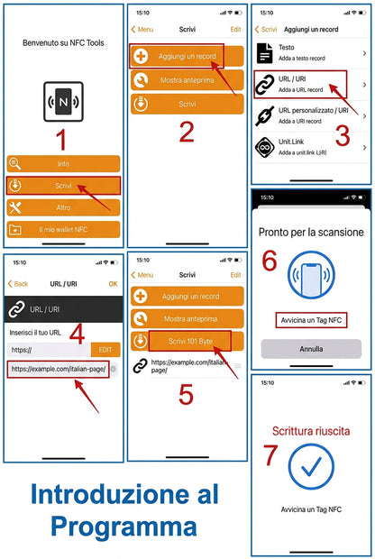 Espositore da tavolo NFC e QR per recensioni Google