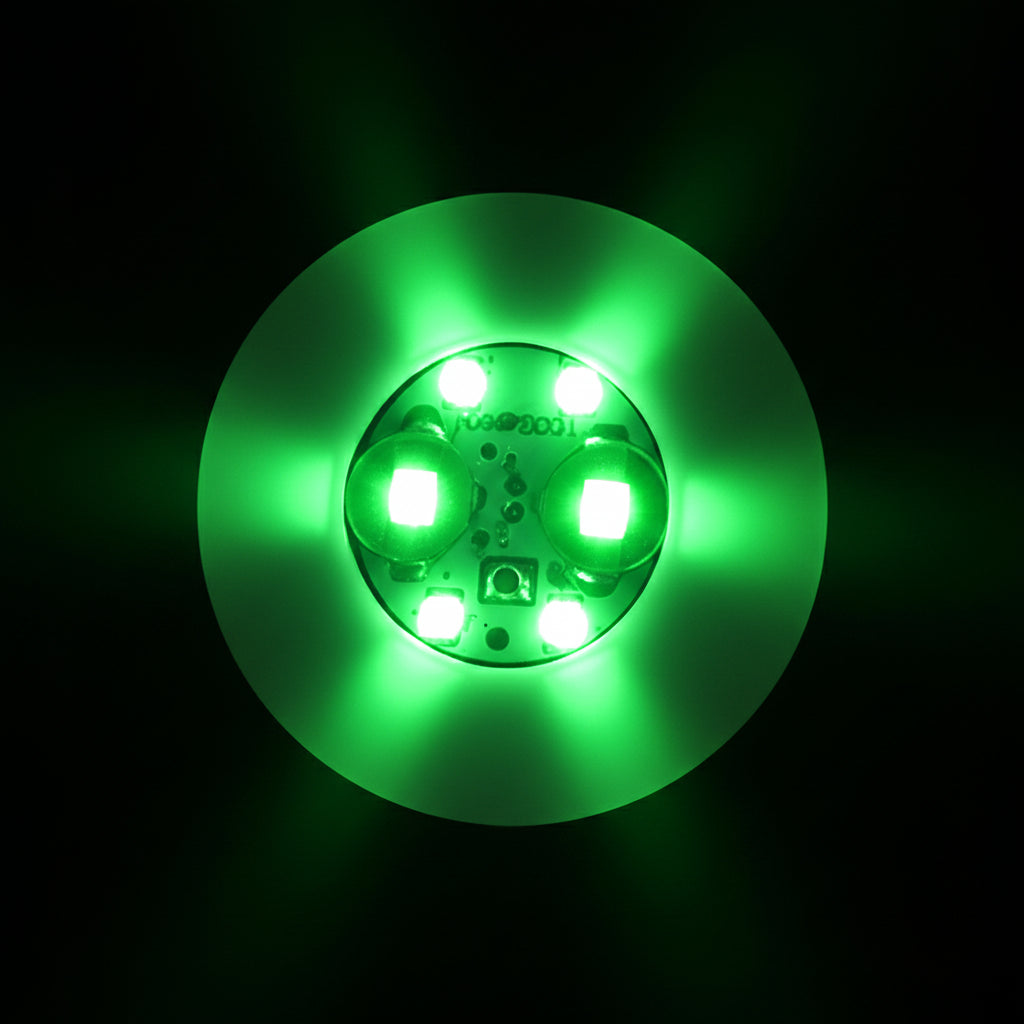 Sottobicchieri LED Luminosi per Cocktail – 3 Modalità, Batteria Inclusa, per Bar e Party
