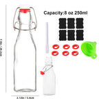 Bottiglie da 250ml (con tappo a chiusura ermetica)