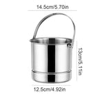 Secchiello per ghiaccio in acciaio inox