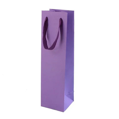 Sacchetti in Carta Kraft per Bottiglia di Vino con Manico | 15 Colori | Set da 10 pz