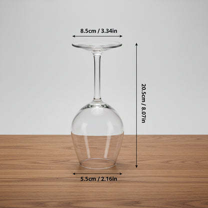 Bicchiere da Cocktail Rovesciato 380ml — Vetro Borosilicato per Liquori e Aperitivi