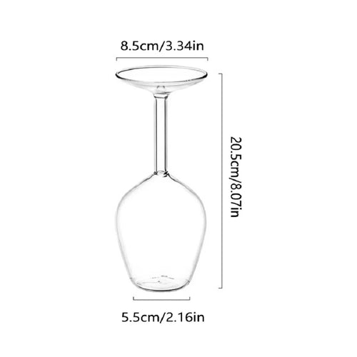 Bicchiere da vino rovesciato (380 ml)