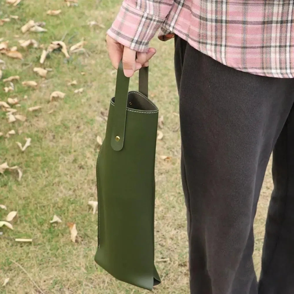 Borsa Portabottiglia Vino in Similpelle con Manico