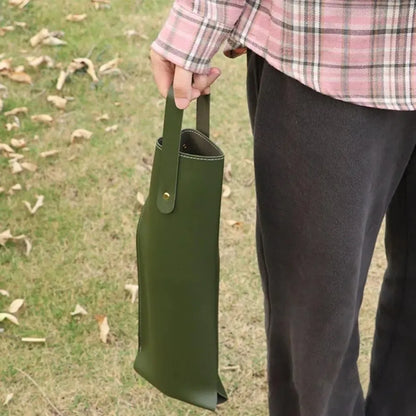 Borsa Portabottiglia Vino in Similpelle con Manico