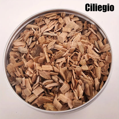 Trucioli di Legno per Affumicatore Cocktail | 6 Aromi Naturali | Smoke Kit Whiskey & Barware