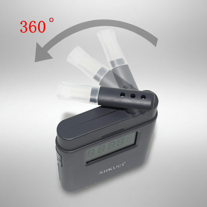 Etilometro Digitale Tascabile GREENWON – Display LCD, Boccaglio 360°, 5 Boccagli Inclusi