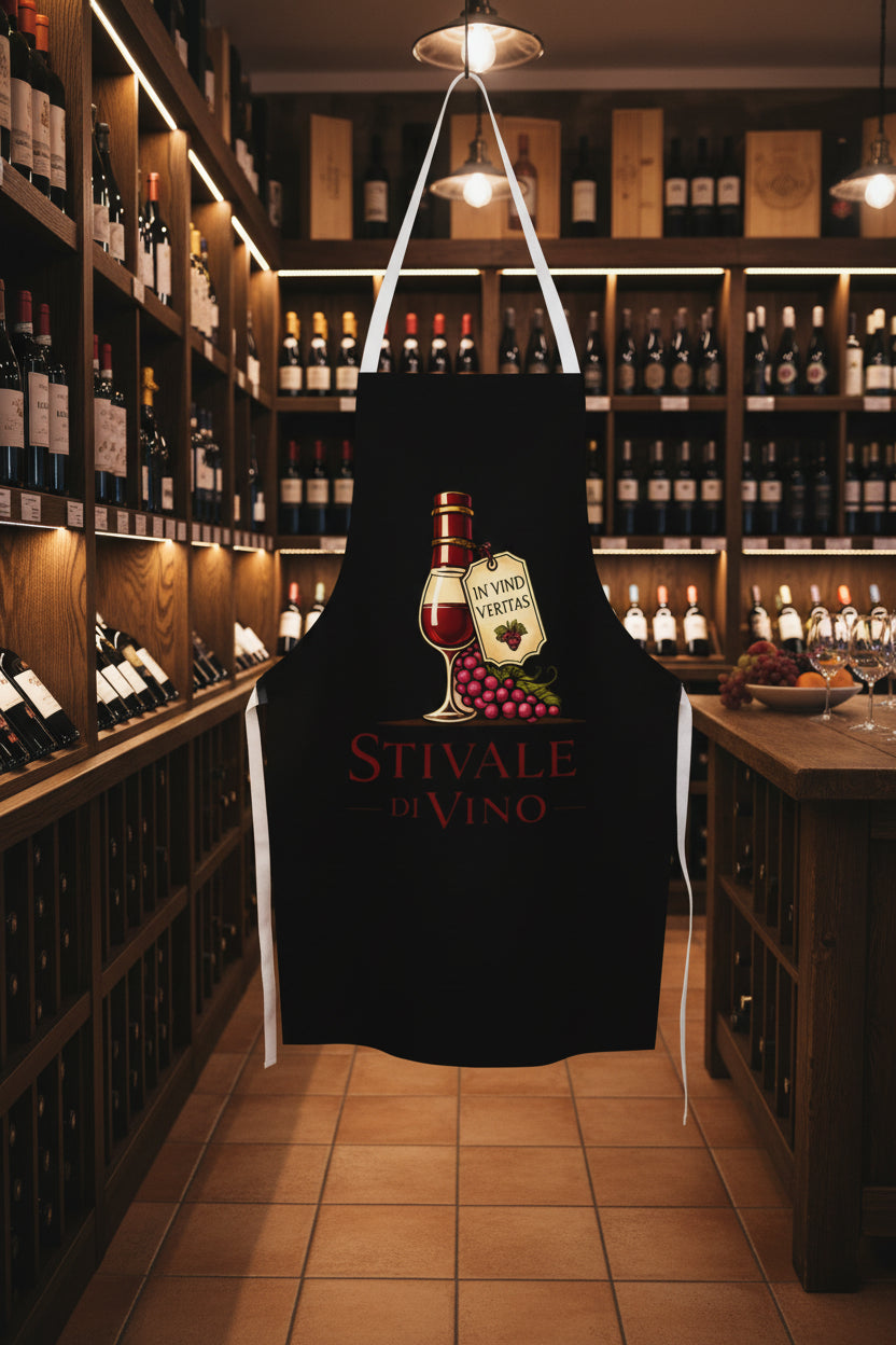 Grembiule Personalizzato con (tuo logo) Tasche – Modello Classico per Adulti