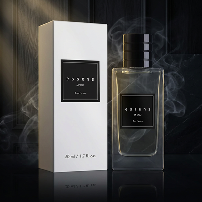 Profumo ESSENS M907 con flacone e confezione da 50 ml