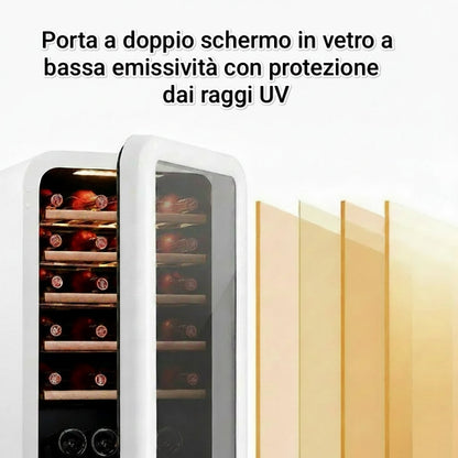 Cantinetta Vini Vintage — Frigorifero Mini Retrò 115L Monozona