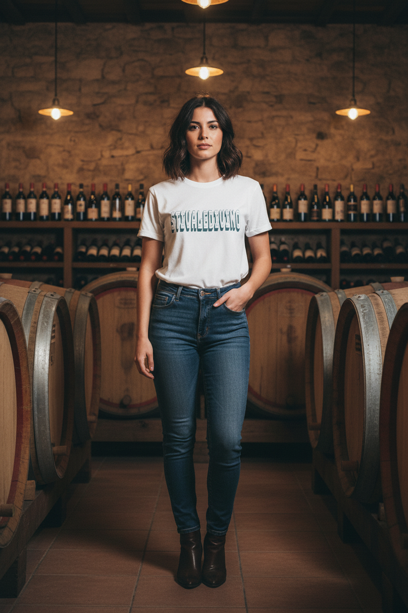 T-Shirt Stivale DiVino — Donna Lifestyle