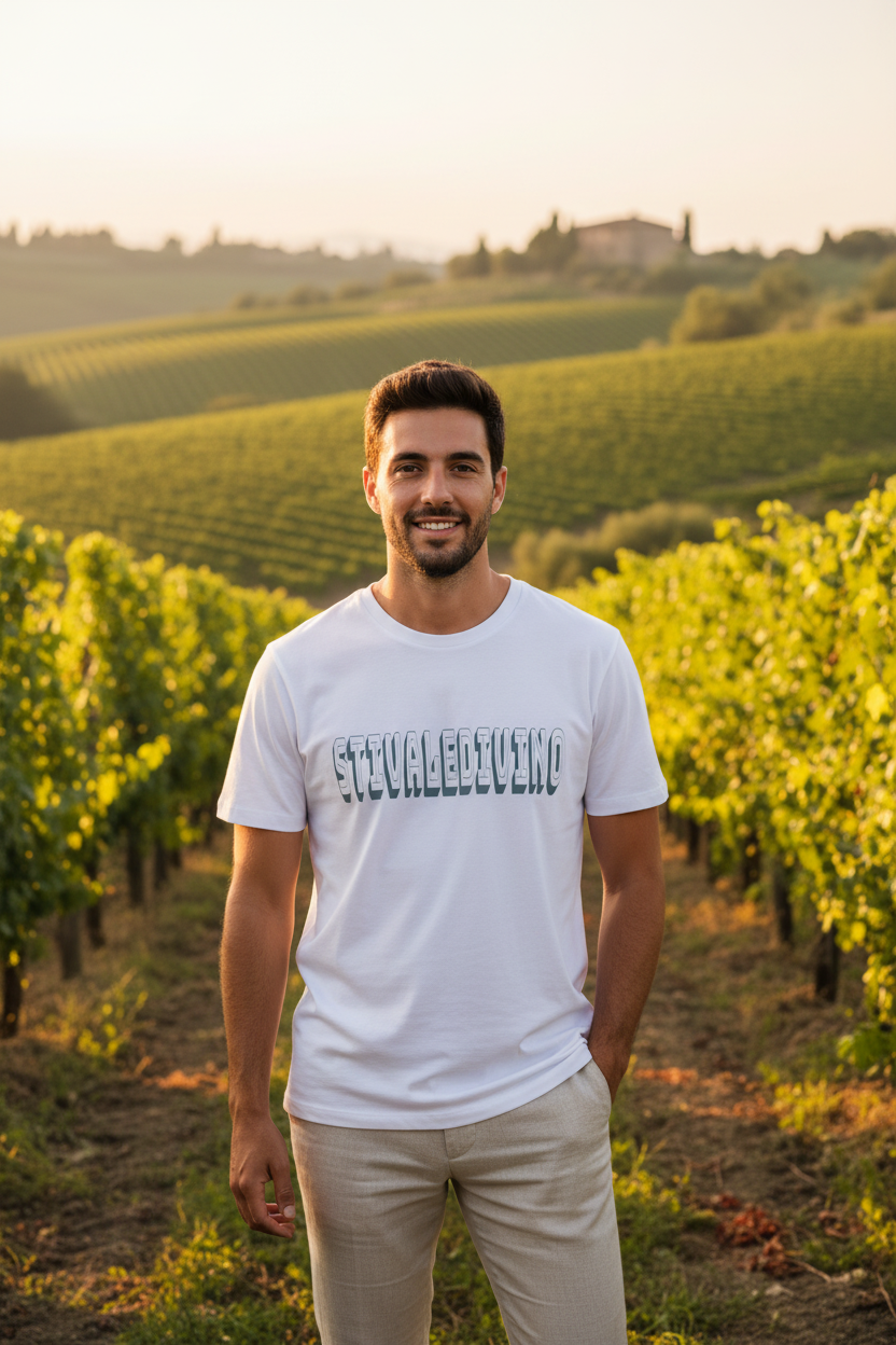 T-Shirt Stivale DiVino — Uomo Lifestyle
